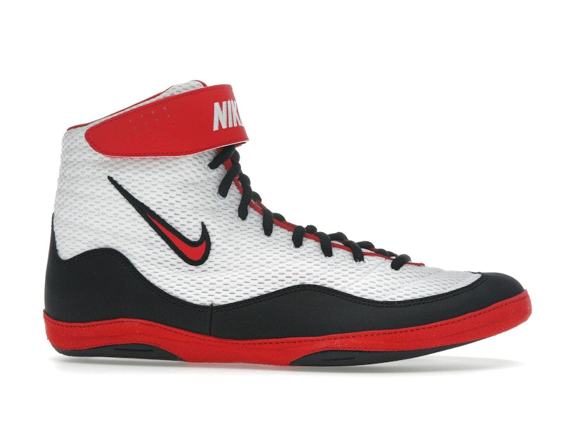 Nike Inflict White Black University Red