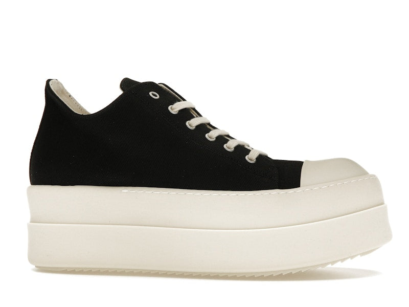 Rick Owens DRKSHDW Double Bumper Low Black Milk