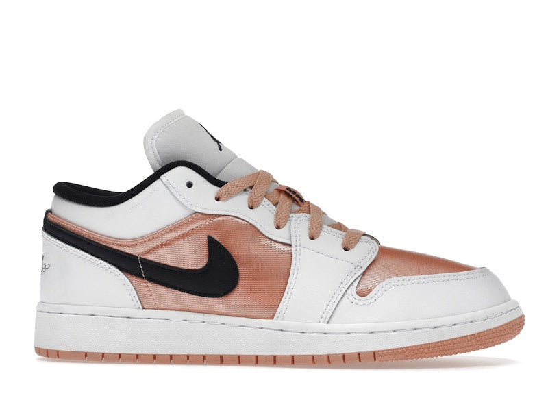 Jordan 1 Low White Light Madder Root (GS)