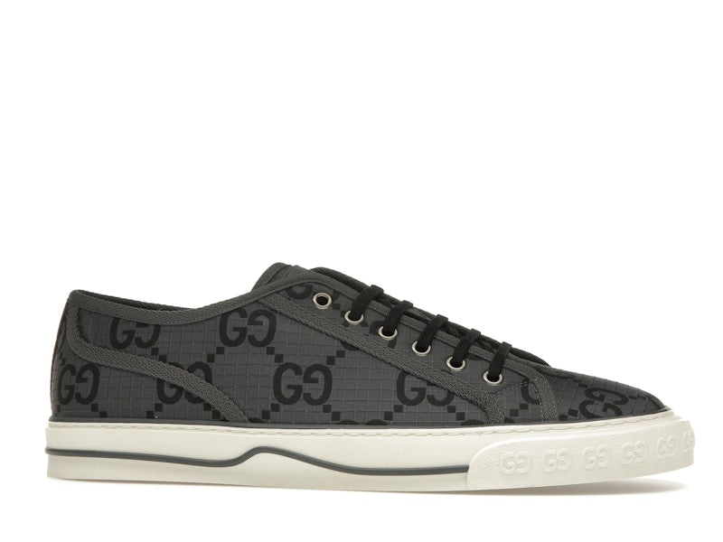 Gucci Tennis 1977 GG Monogram Grey Black