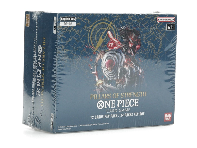 Bandai One Piece Card Game Pillars of Strength Booster Box (OP-03) (English)