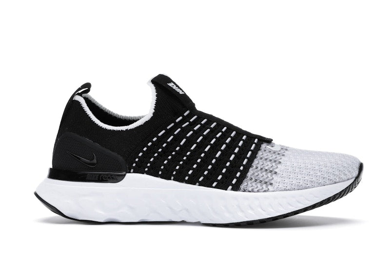 Nike React Phantom Run Flyknit 2 Black White (Women's)