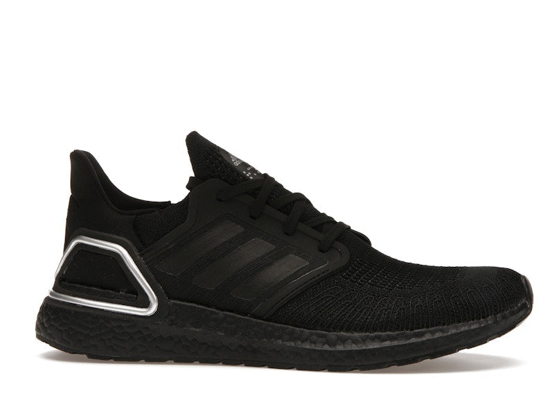 adidas Ultra Boost 20 Core Black Silver Metallic