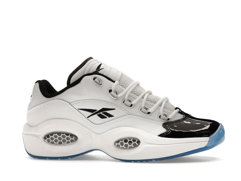 Reebok Question Low White Black Toe