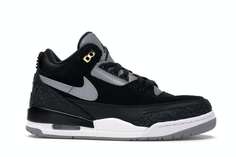Jordan 3 Retro Tinker Black Cement Gold