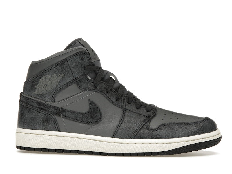 Jordan 1 Mid Distressed Smoke Grey (Women's)