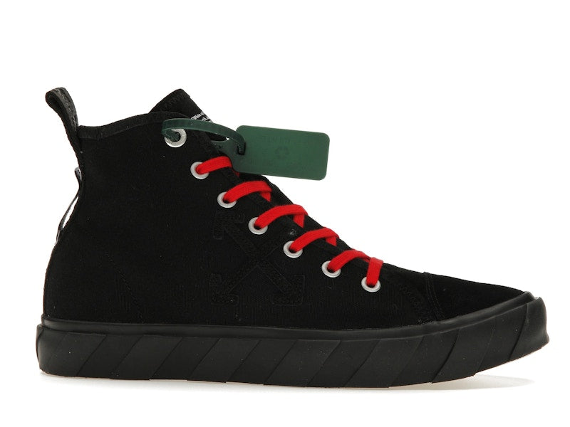 OFF-WHITE Vulcanized Hi Canvas Black Red