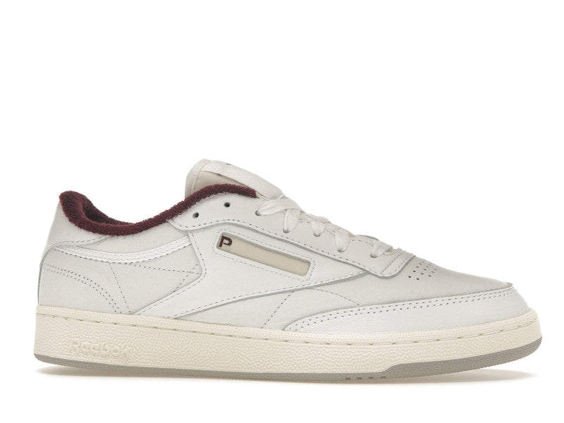 Reebok Club C 85 Packer Shoes Chalk White Maroon