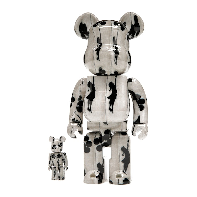 Bearbrick Flying Balloons Girl 100% & 400% Set