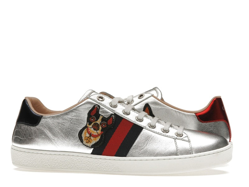 Gucci Ace Year of the Dog Silver (Women's)