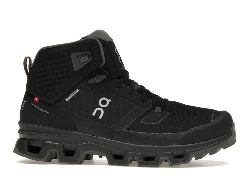 On Running Cloudrock 2 Waterproof Black Eclipse