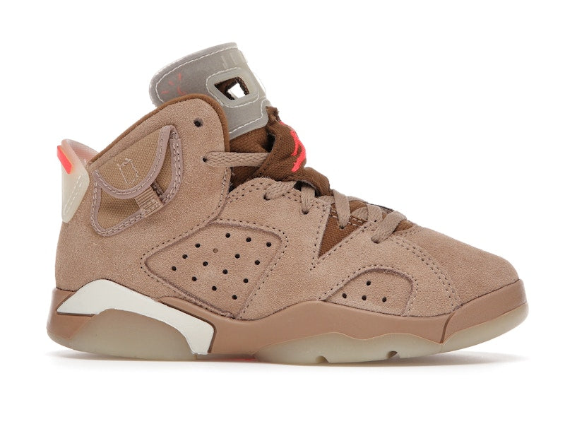 Jordan 6 Retro Travis Scott British Khaki (PS)