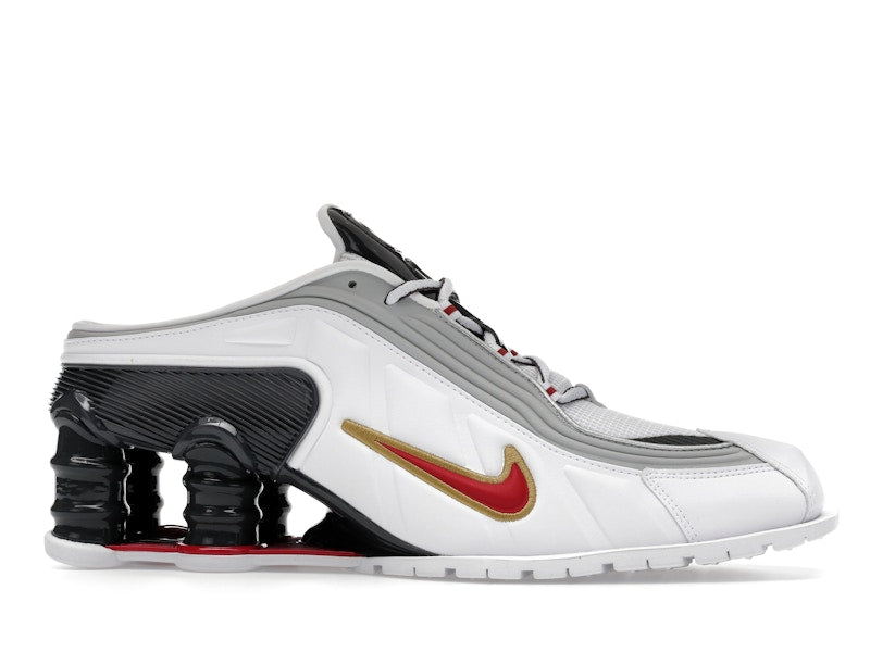 Nike Shox MR4 Mule Martine Rose Metallic Platinum Varsity Red (Women's)