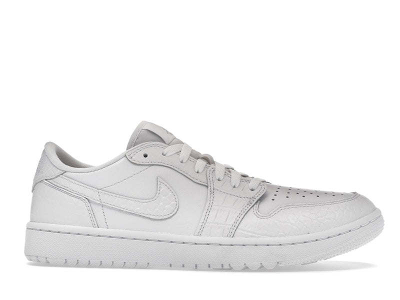 Jordan 1 Retro Low Golf White Croc