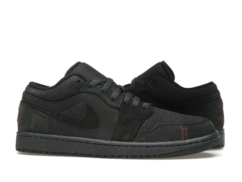 Jordan 1 Low SE Craft Dark Smoke Grey Varsity Red