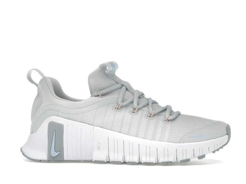 Nike Free Metcon 6 Photon Dust Light Smoke Grey Summit White Metallic Silver (Women's)