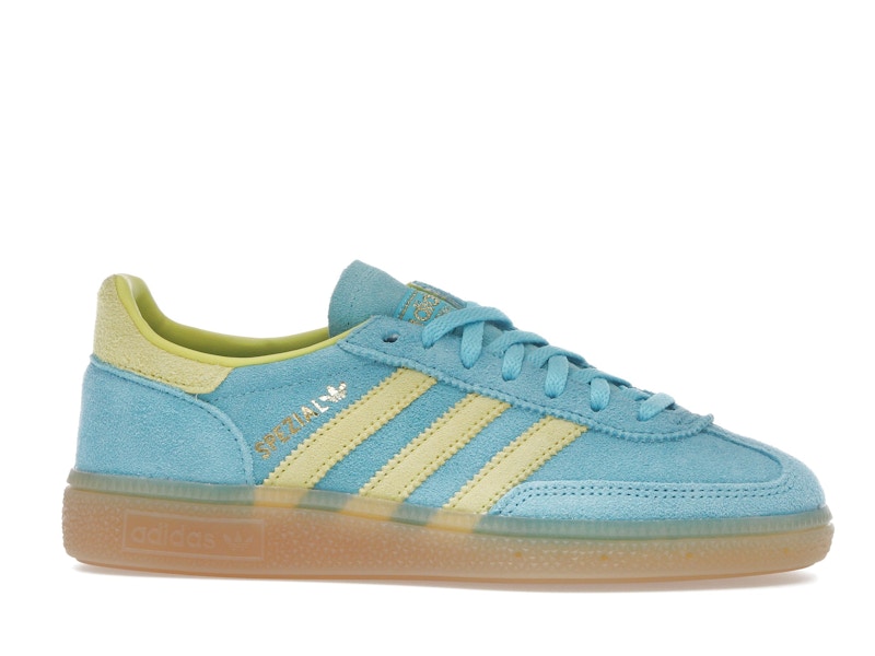 adidas Handball Spezial Blue Glow Bright Yellow (Women's)