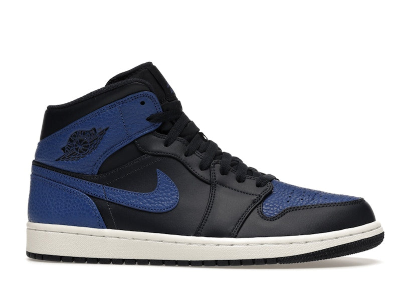 Jordan 1 Mid Obsidian Game Royal