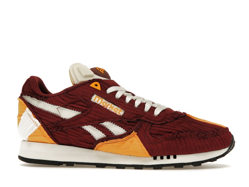 Reebok Classic Leather Pump Market Classic Burgundy