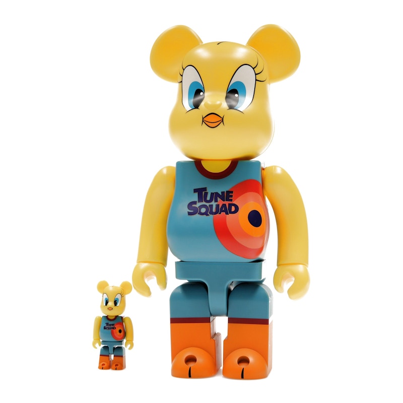 Bearbrick Space Jam: A New Legacy Tweety 100% & 400% Set