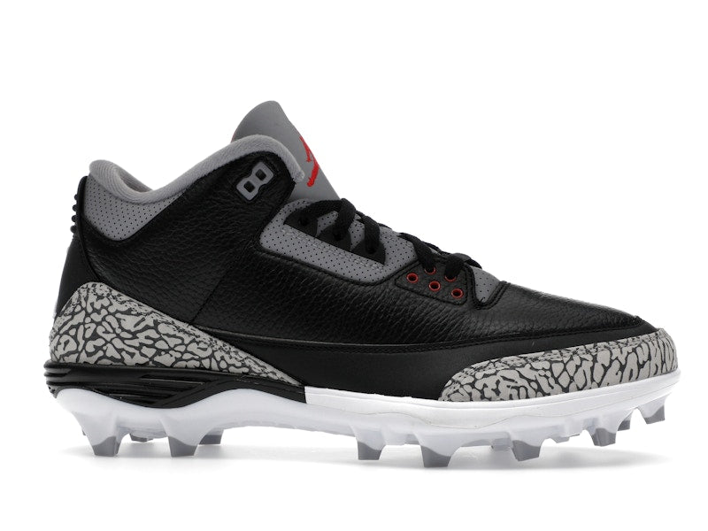 Jordan 3 Mid Retro TD Black Cement