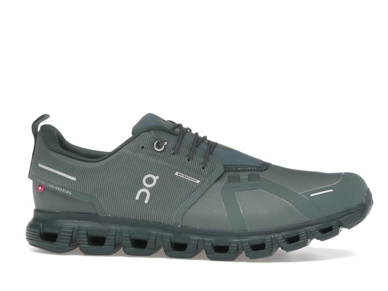 On Running Cloud 6 Waterproof Olive Evergreen