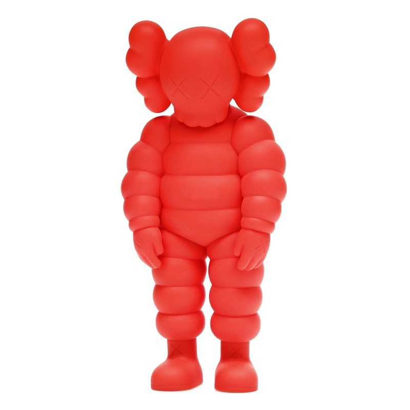 KAWS What Party Vinyl Figure Orange