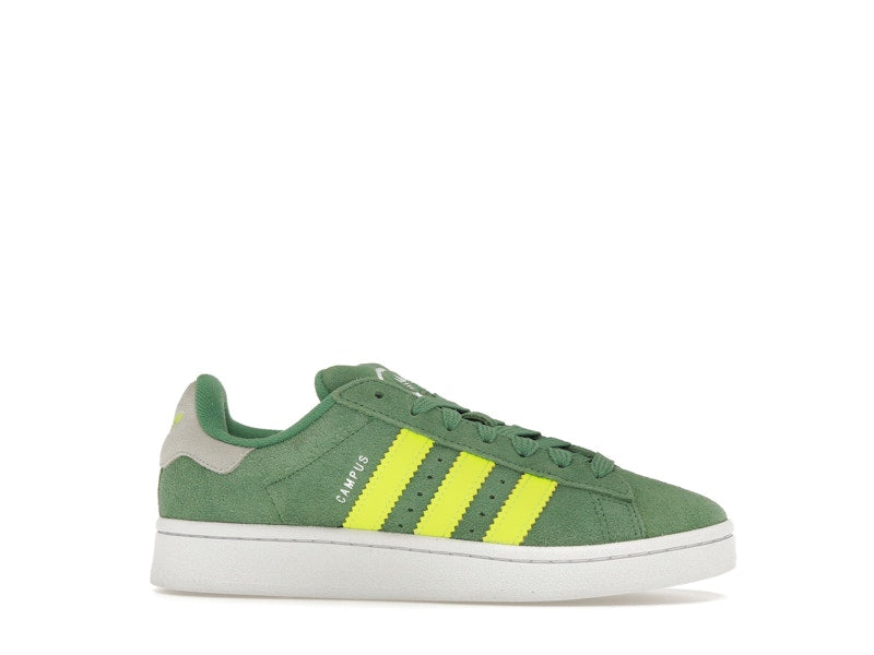 adidas Campus 00s Preloved Green Solar Yellow (Kids)