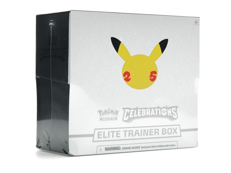 Pokémon TCG 25th Anniversary Celebrations Elite Trainer Box 4x Lot