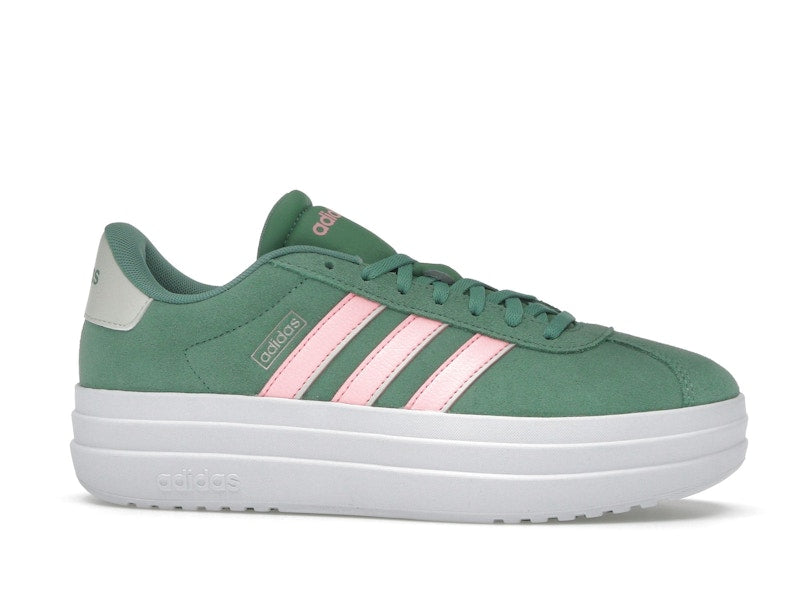 adidas VL Court Bold Preloved Green Pink Spark Ivory (Women's)