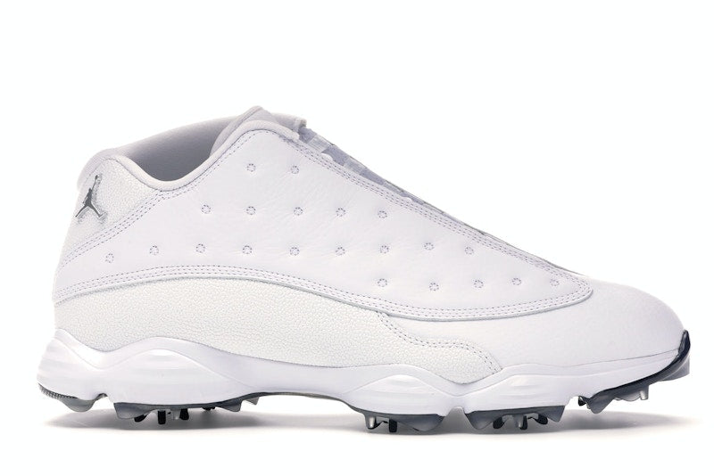 Jordan 13 Retro Golf Cleat White Black