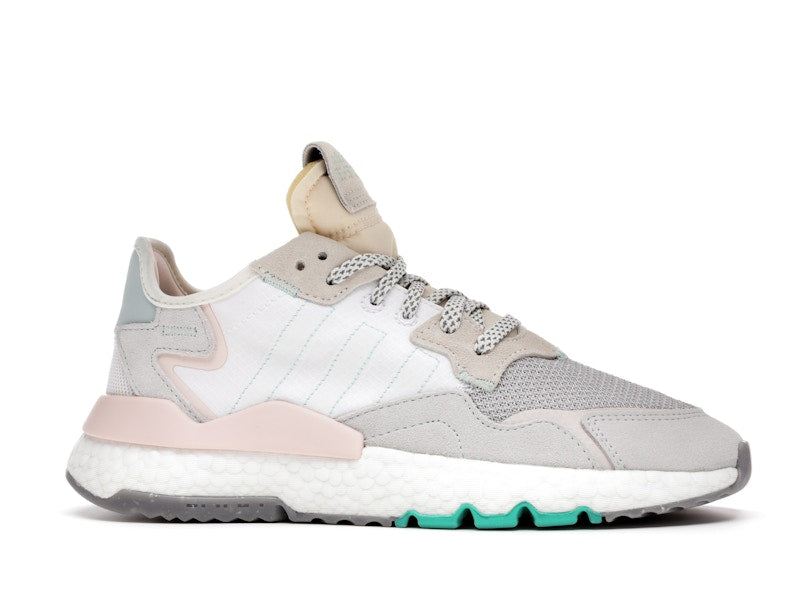 adidas Nite Jogger White Mint Pink (Women's)
