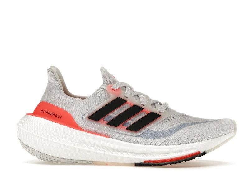 adidas Ultra Boost Light White Black Solar Red (Women's)