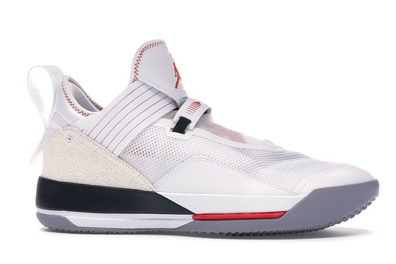 Jordan XXXIII SE White Gym Red Black