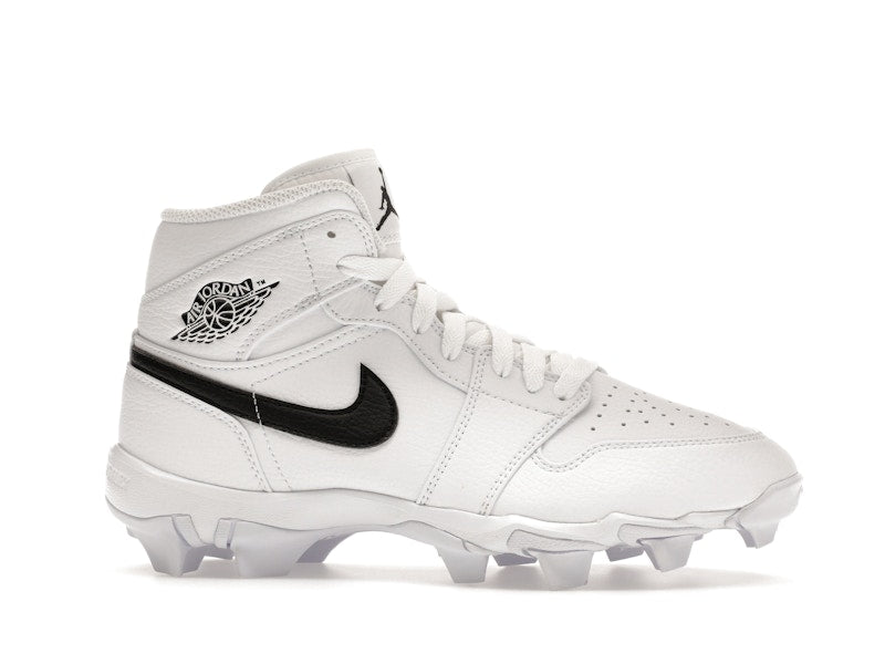 Jordan 1 Mid Cleat White Black (GS)