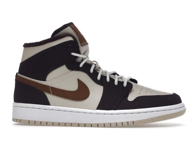 Jordan 1 Mid SE Brown Basalt Oatmeal (Women's)