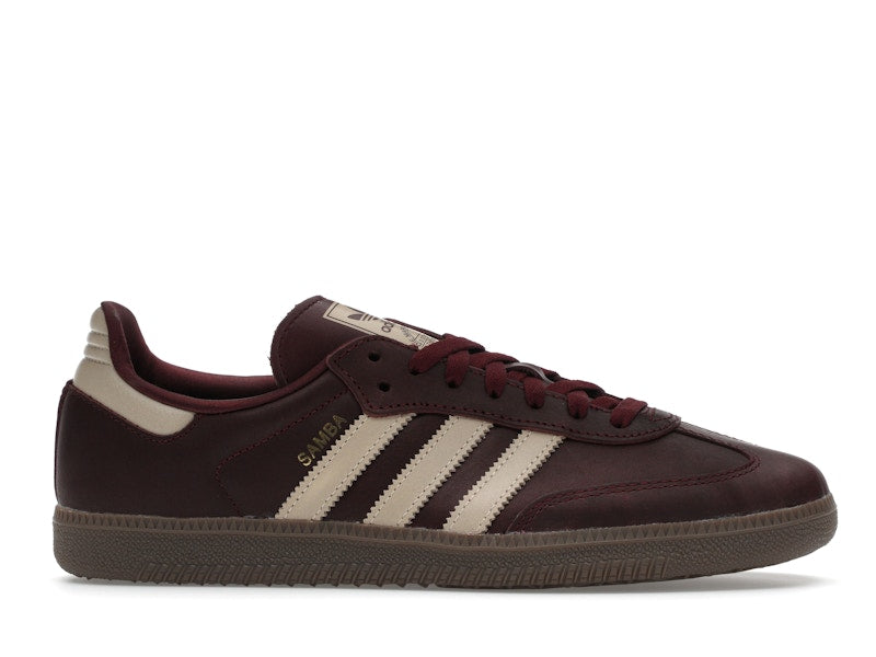 adidas Samba OG Maroon Crystal Sand (Women's)