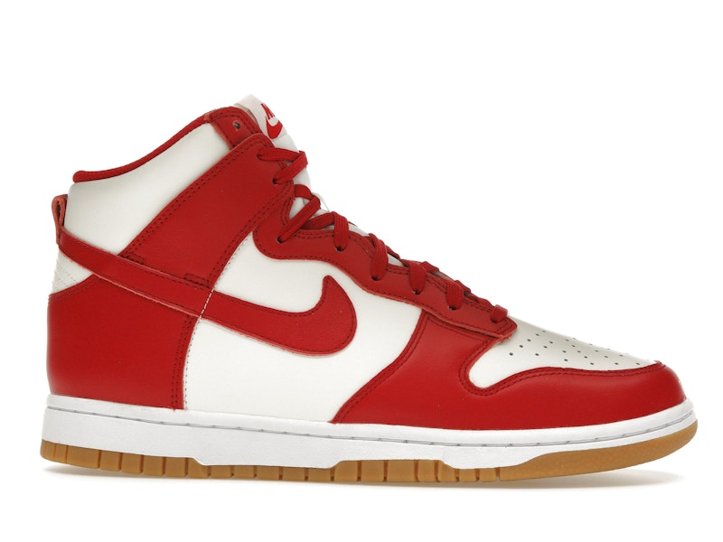 Nike Dunk High Sail Gym Red Gum (Women's)