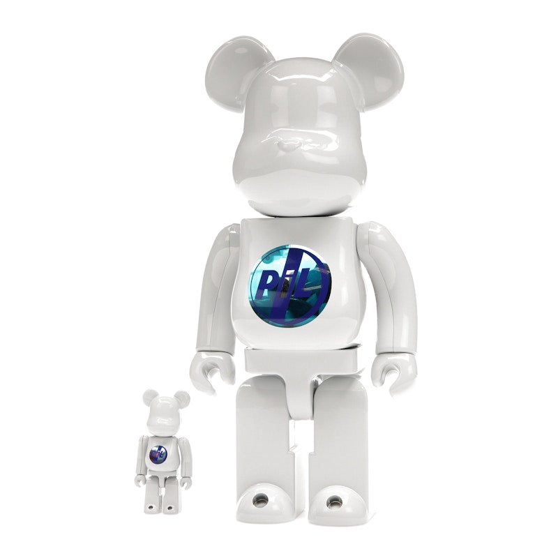 Bearbrick PiL 100% & 400% Set Chrome Ver.