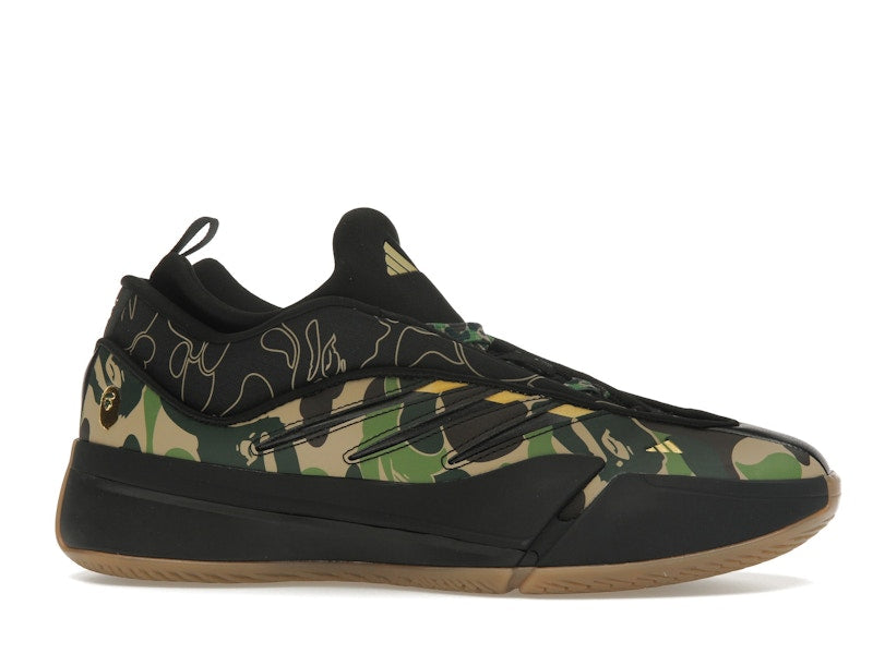 adidas Dame 9 Bape Black Green