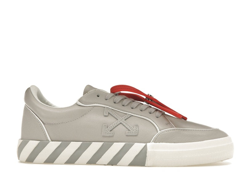OFF-WHITE Vulc Leather Sneaker Grey
