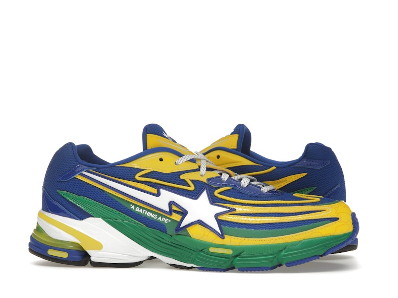 adidas Orketro Bape Yellow Blue Green