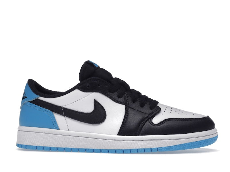 Jordan 1 Retro Low OG Black Dark Powder Blue (Women's)