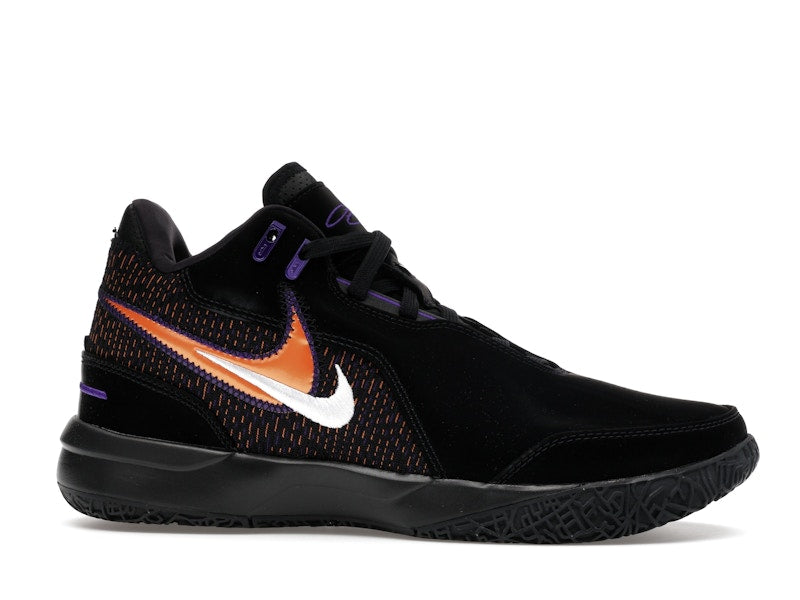 Nike Zoom LeBron NXXT Gen AMPD Black Field Purple Bright Mandarin