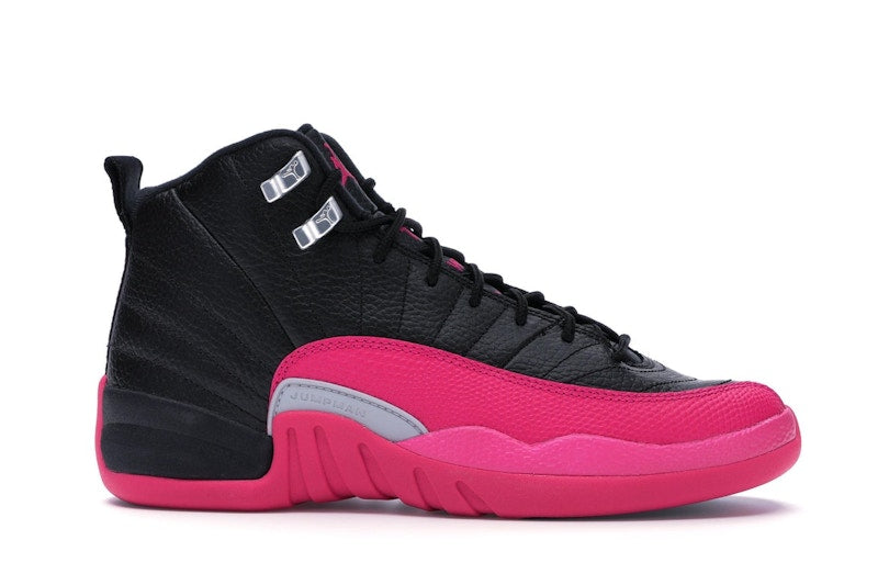 Jordan 12 Retro Black Deadly Pink (GS)