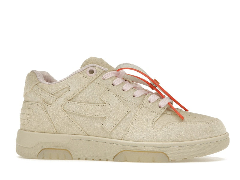 Off-White Out Of Office Suede Beige Pink