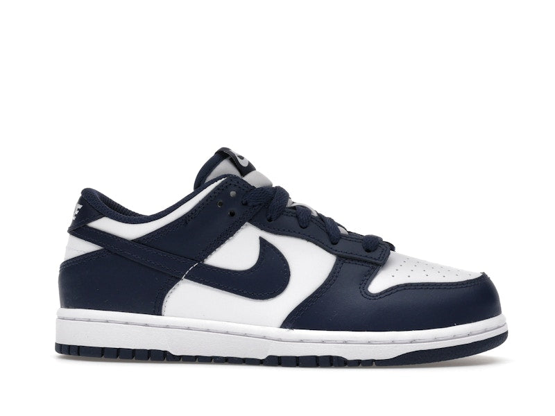 Nike Dunk Low White Midnight Navy (PS)