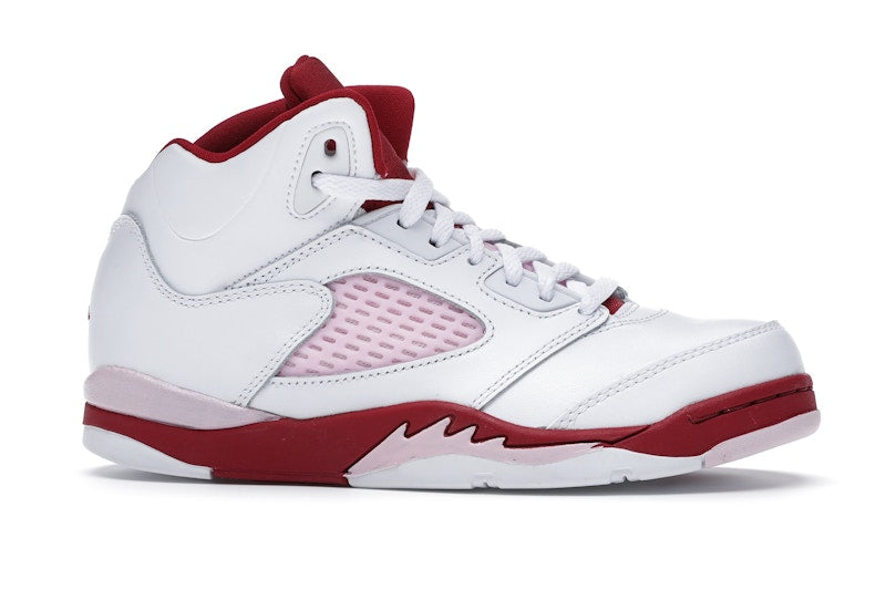 Jordan 5 Retro White Pink Red (PS)