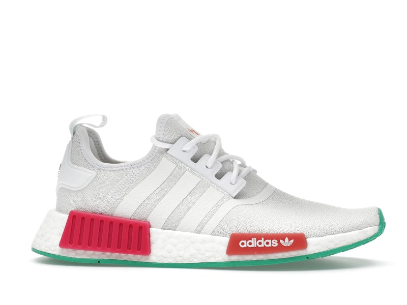 adidas NMD R1 White Magenta Green (Women's)