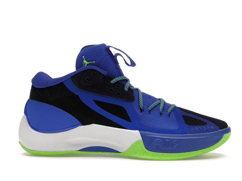 Jordan Zoom Seperate Midnight Navy Electric Green